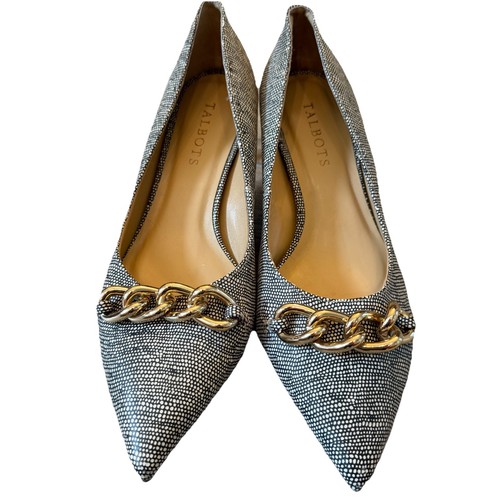 Talbots kitten heel leather - talbots,