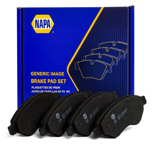 Napa front brake pad set - pad,