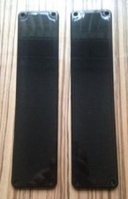 Door Finger Push Plate White