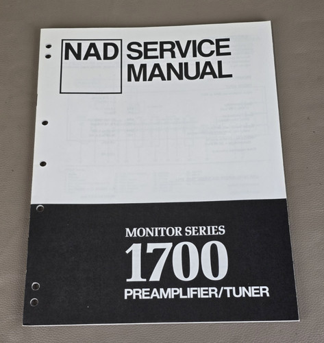 Nad preamplifier tuner - preamplifier/tuner, 1700