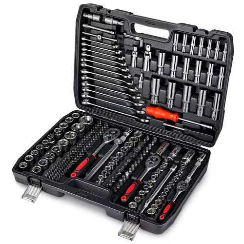 216pc mechanics tool set - mechanics,
