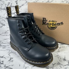 DR MARTENS Navy Blue 1460 Smooth Ankle Boots SIZE UK6 EU39 BNIB Authentic