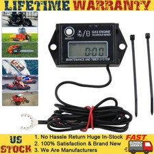 12V Tachometer Tiny Tach/Hour