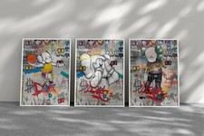 Hypebeast Kaws Posters Set of