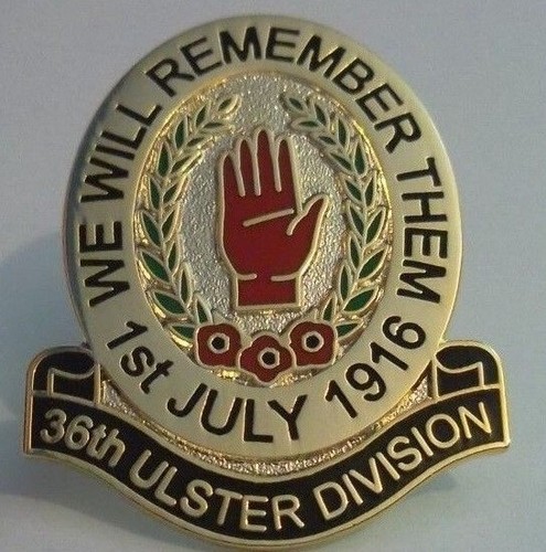 36th ulster division poppy