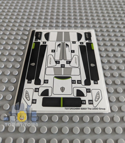 Lego speed champions sticker - speed,