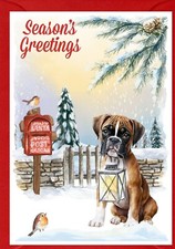 Boxer Puppy Dog A6 (4" x 6")