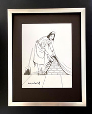 BANKSY + SIGNED " CLEANING "