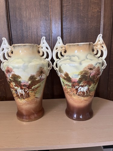 Pair antique 19th century - pair,