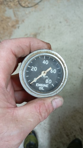 Vintage oil pressure - ac,