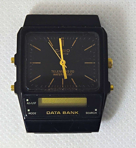 Casio data bank analog - casio,