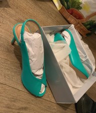 Wallis Turquoise High Heels Size 5 Brand New