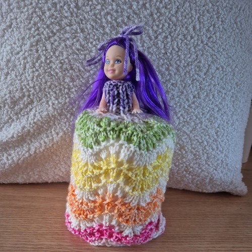 Retro toilet roll cover - retro,