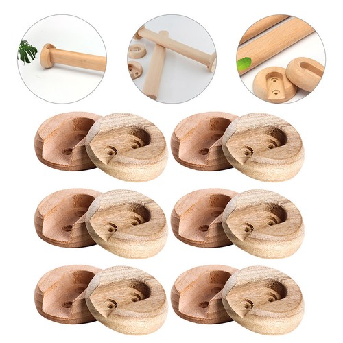 Pairs wooden clothes - 6, pole