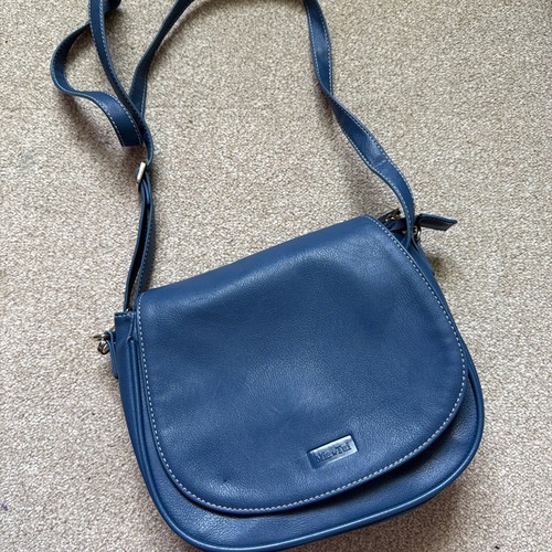 Mia tui blue faux - blue, leather