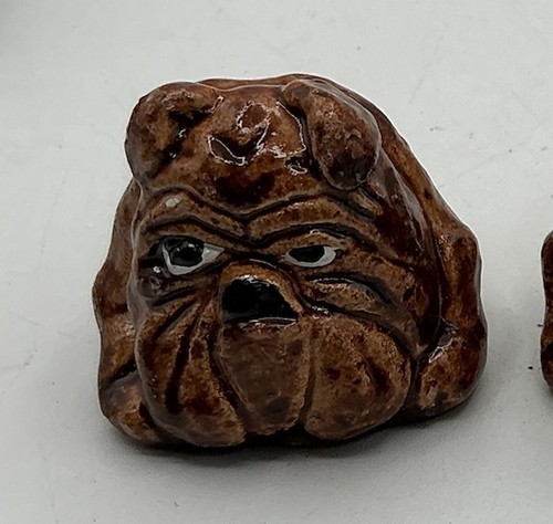Vintage bulldog dog head - bulldog,