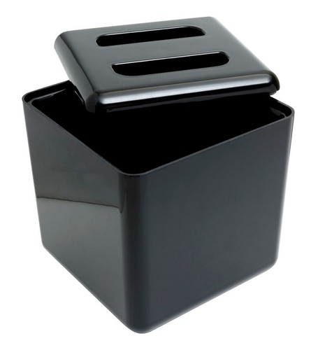 Ice bucket square black - bucket,