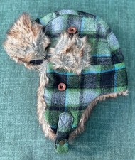 Fat Face Trapper Hat / Deer Stalker Hat