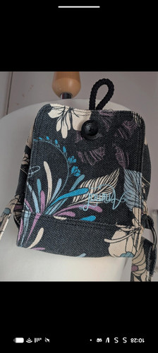 Animal floral canvas crossbody - floral,