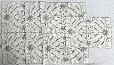 Vintage 1950s Set 7 Linen
