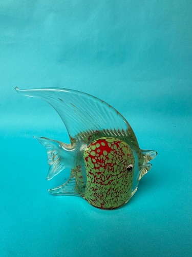 Vintage red green - art, glass
