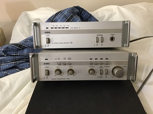 Aiwa amp p30 and - amp, pre