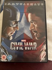 Captain America : Civil War (DVD) 2016  .