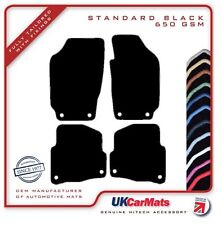 Fits Skoda Fabia (Oval Twist Fixings) 1999-2007 Hitech Black Tailored Car Mats