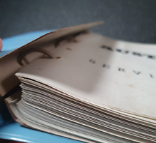 BMC Austin A55 & A60 Countryman Service Parts Lists AKD1432 / Binder 3rd Edition