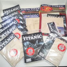 Hachette Titanic Build Issues 1-100 Complete Set – Mostly Sealed Collector Ed.