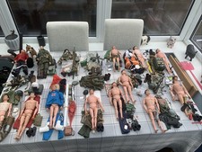 Vintage Original Action Man X 14 Figures Fantastic Collection  Job Lot Clothes