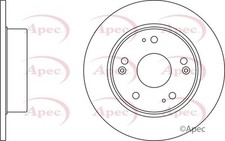 2 X REAR AXLE BRAKE DISCS SET