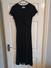 Hush Black Midi Dress with