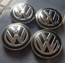 VW 4 x 65mm wheel centre caps 5G0601171