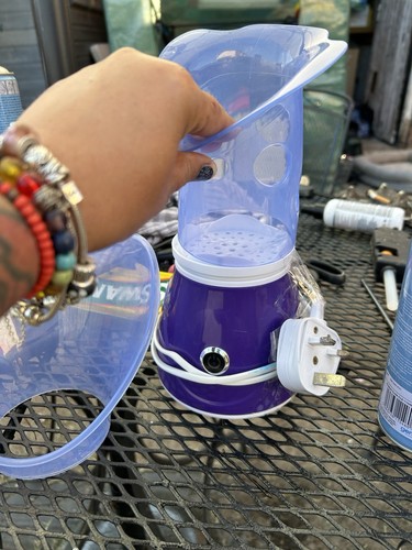 Facial steamer used once two - facial,