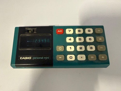 Vintage casio personal mini - casio,