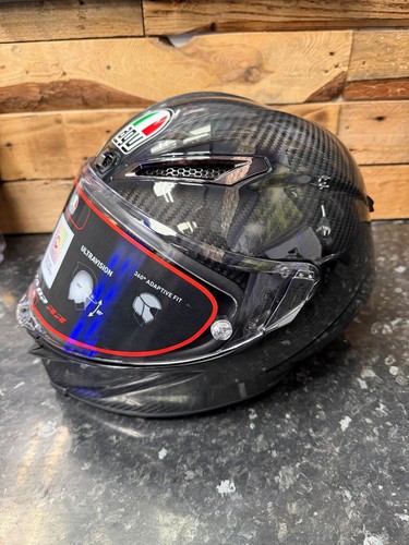 Agv pista iridium - gp-rr, carbon