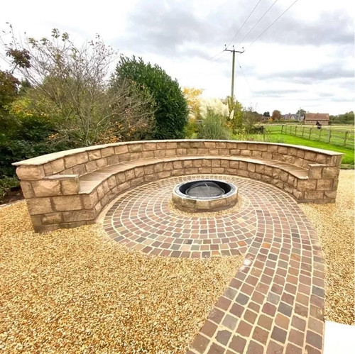 Raj green cobble setts 100mm - raj,