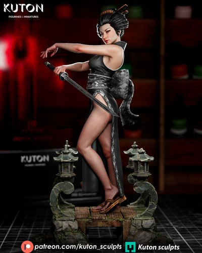Hoshiko printed model - 3d,