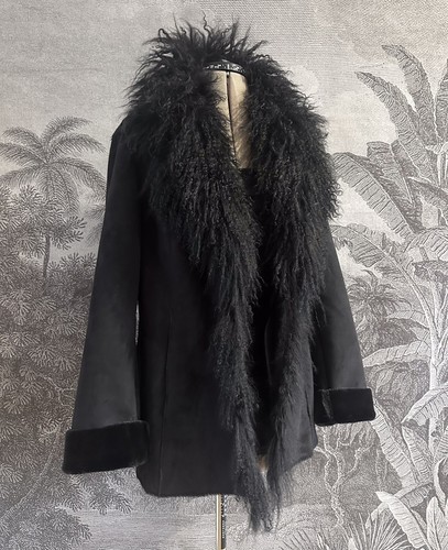 Vintage afghan coat y2k jasper - afghan,