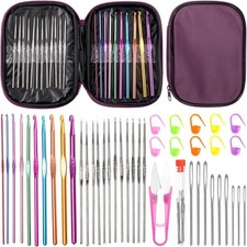 Keadic 52Pcs Crochet Starter