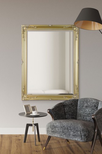 Large mirror ornate - mirror, styled