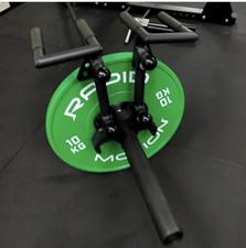 Weightlifting Cable Machine & Barbell Attachment. Like Flex Wheeler's BACK WIDOW