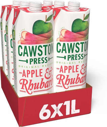 Cawston press apple - &, rhubarb