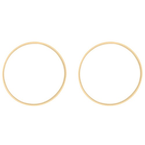 2pcs wooden circle round - 2pcs,