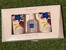 Ted Baker FLORAL FANCIES TRAVEL SET -BODY LOTION WASH & SPRAY-