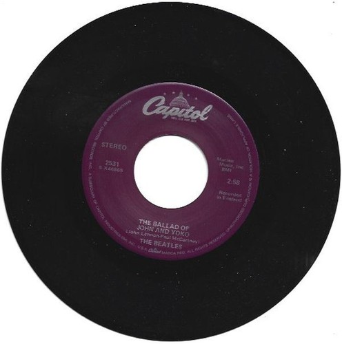 Beatles ballad john and - -, of