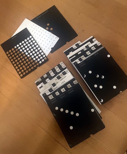 Test cards for k - test,