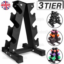 3Tier Dumbbell Rack Tree Hex