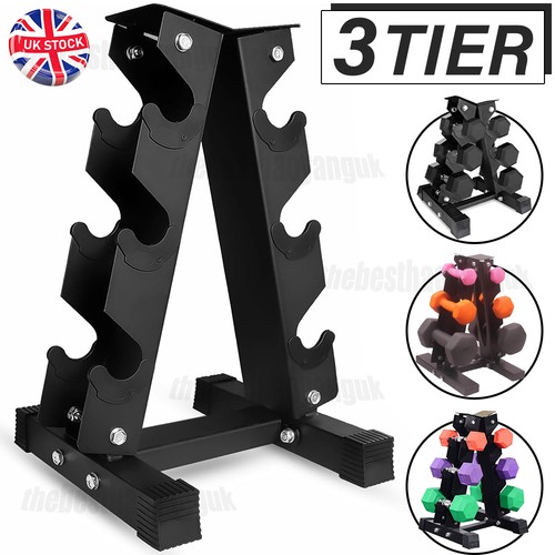 3tier dumbbell rack tree - rack,